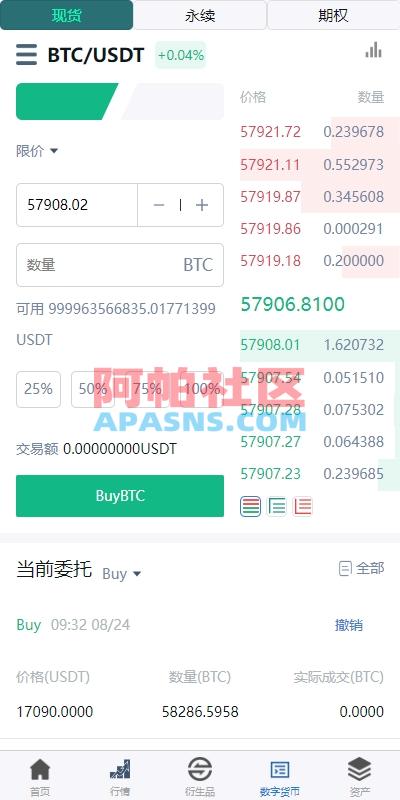 新版多语言交易所系统/虚拟币外汇交易/期权合约交易