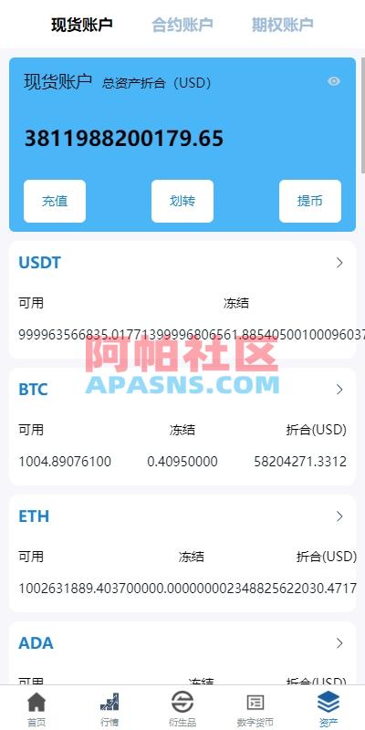 新版多语言交易所系统/虚拟币外汇交易/期权合约交易