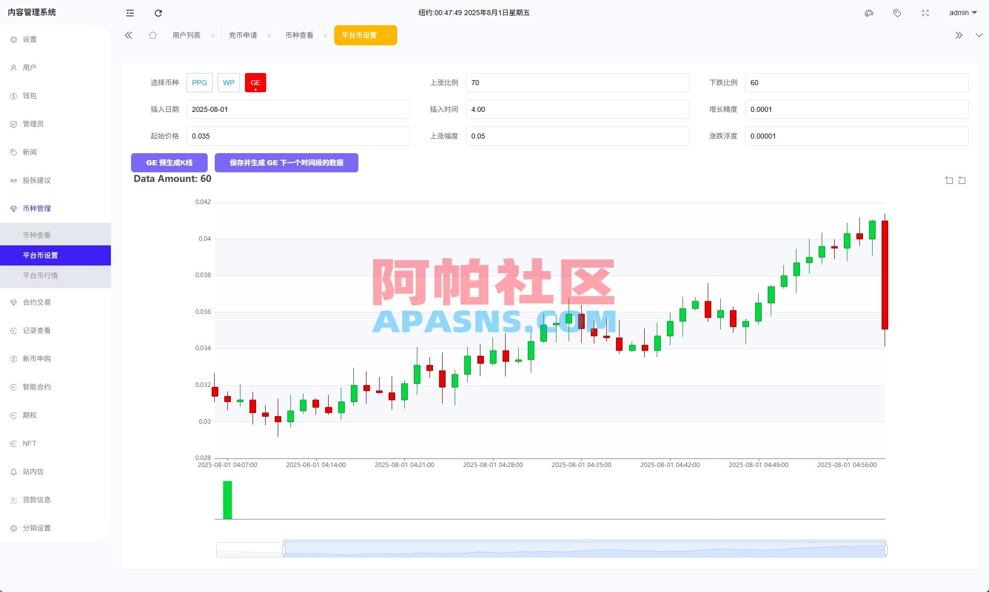 多语言ST7交易所系统/外汇/虚拟币/跟单/K线控制