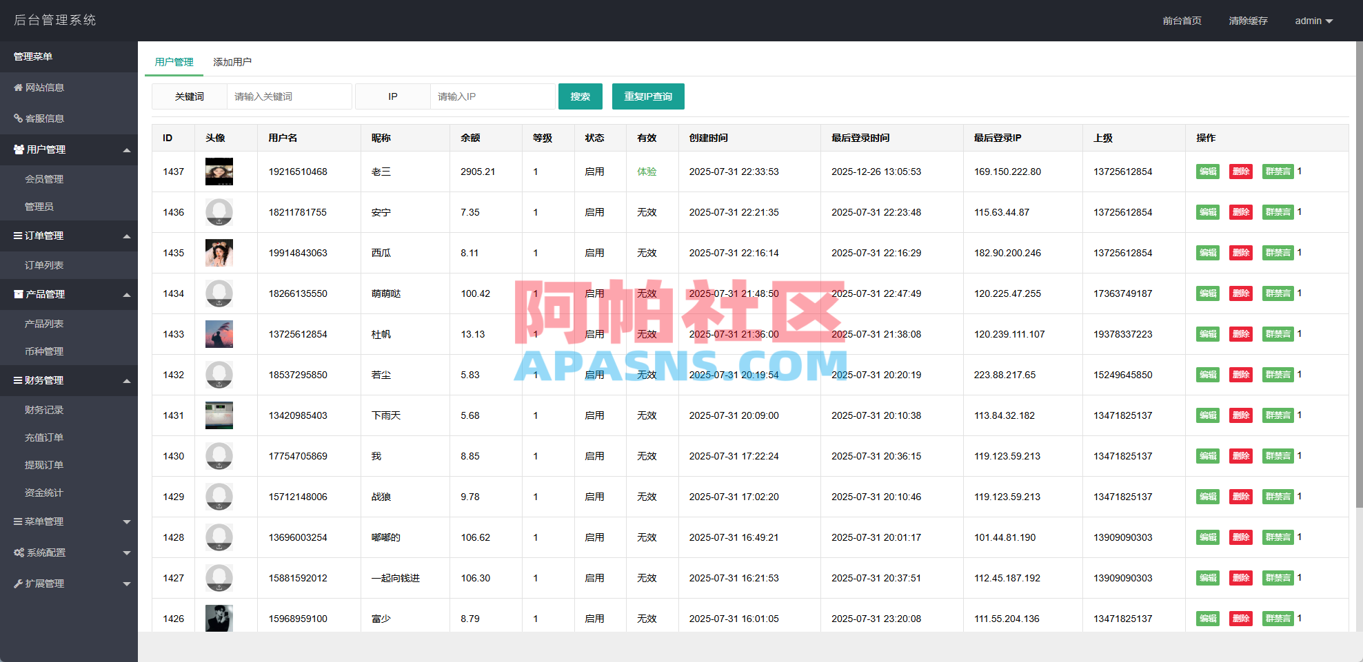 黄金投资跟单系统/投资理财/推广分销/聊天室