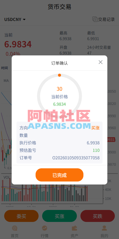 多语言外汇微交易/时间盘交易/委买微盘系统
