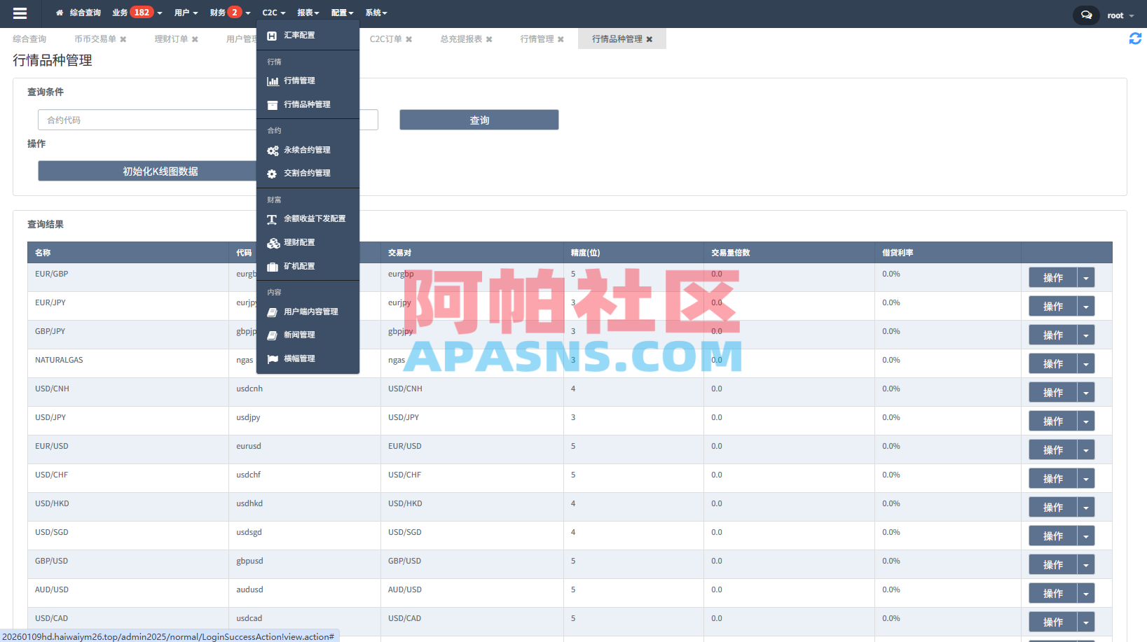 多语言交易所系统/永续合约交割合约/K线控制/C2C/借币