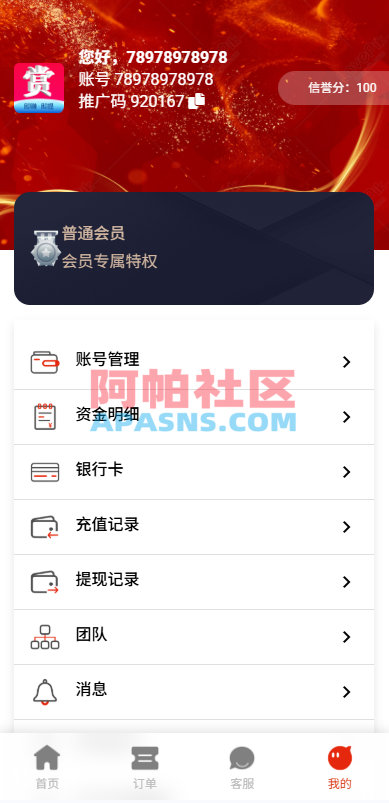 运营版抢单刷单系统/打针/做单/会员跟踪/信誉分