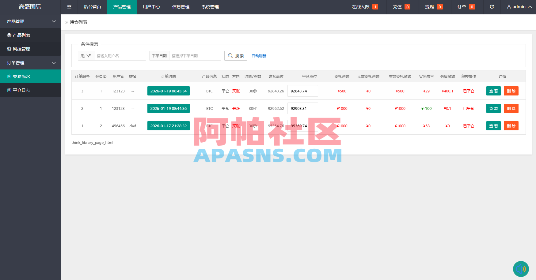 海外虚拟币微盘系统/信用分/实名认证/多语言微交易
