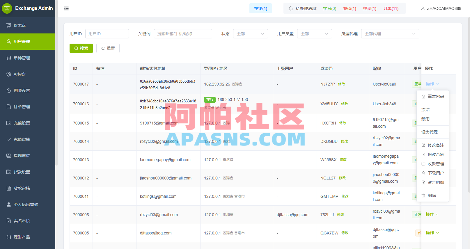 多语言DAPP综合盘交易所/外汇/虚拟币/贵金属/AI控盘